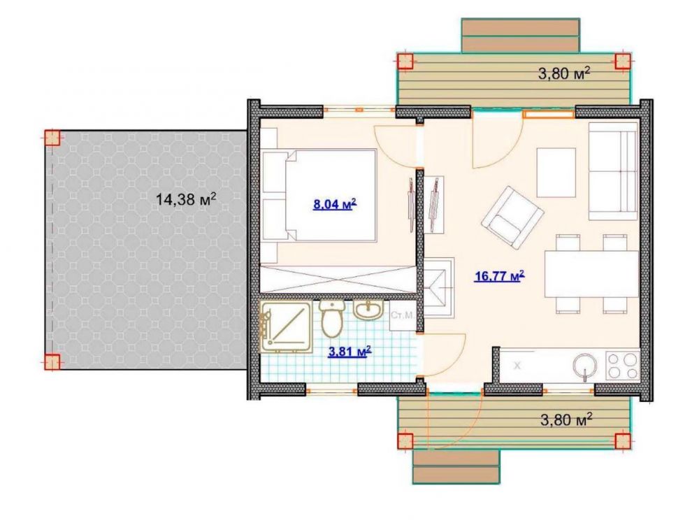 Фото: 1 этаж