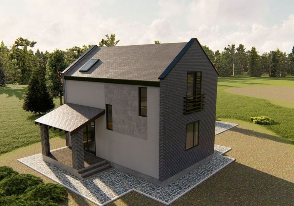 Фото: КМ Hausplusland Крушинка - Проєкт COMPACT 2-69-82