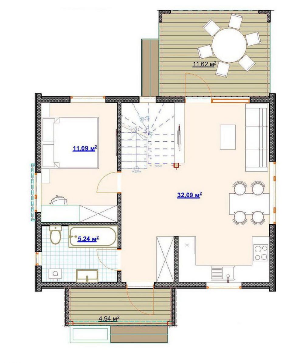 Фото: 1 этаж