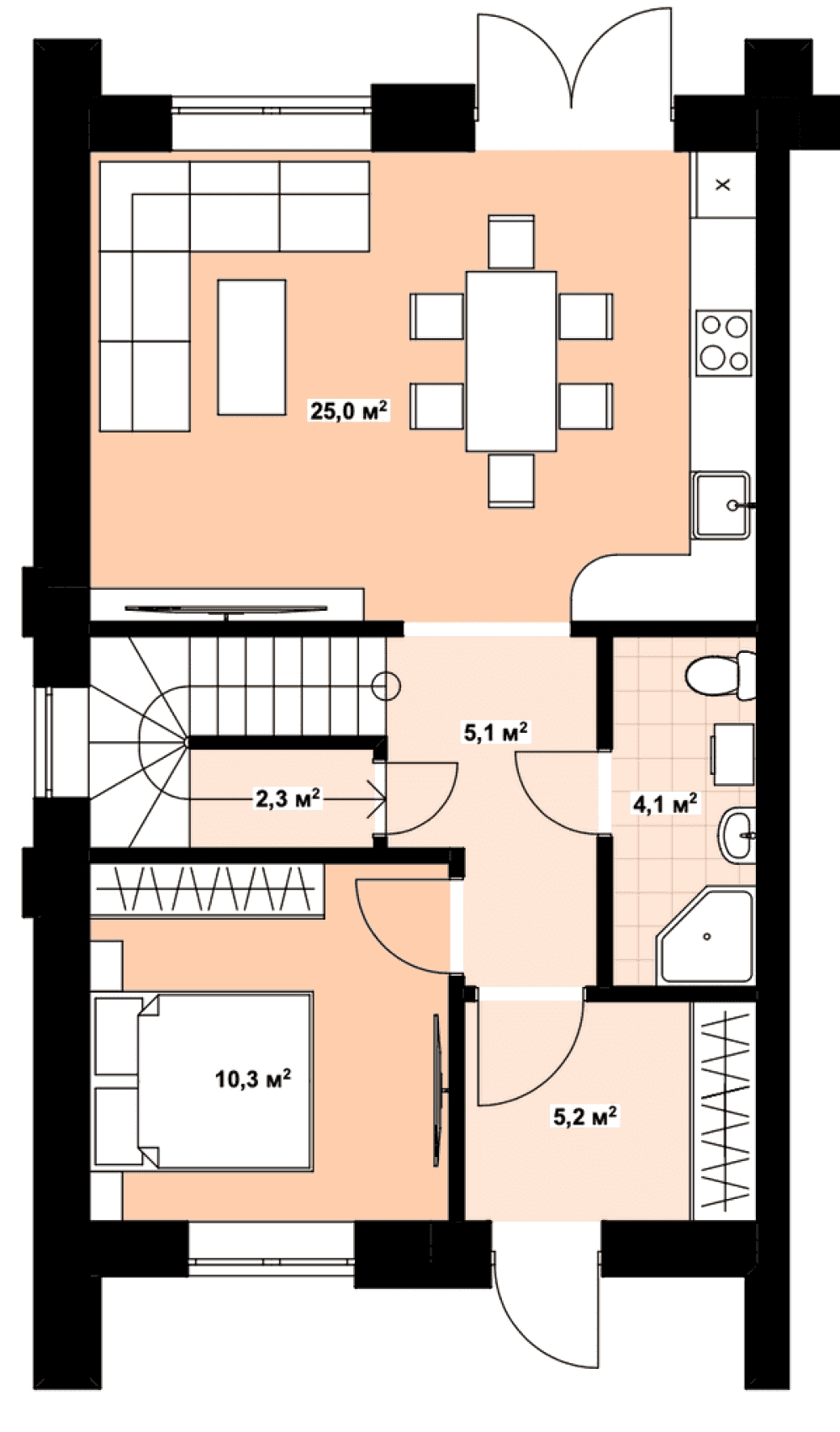 Фото: 1 этаж