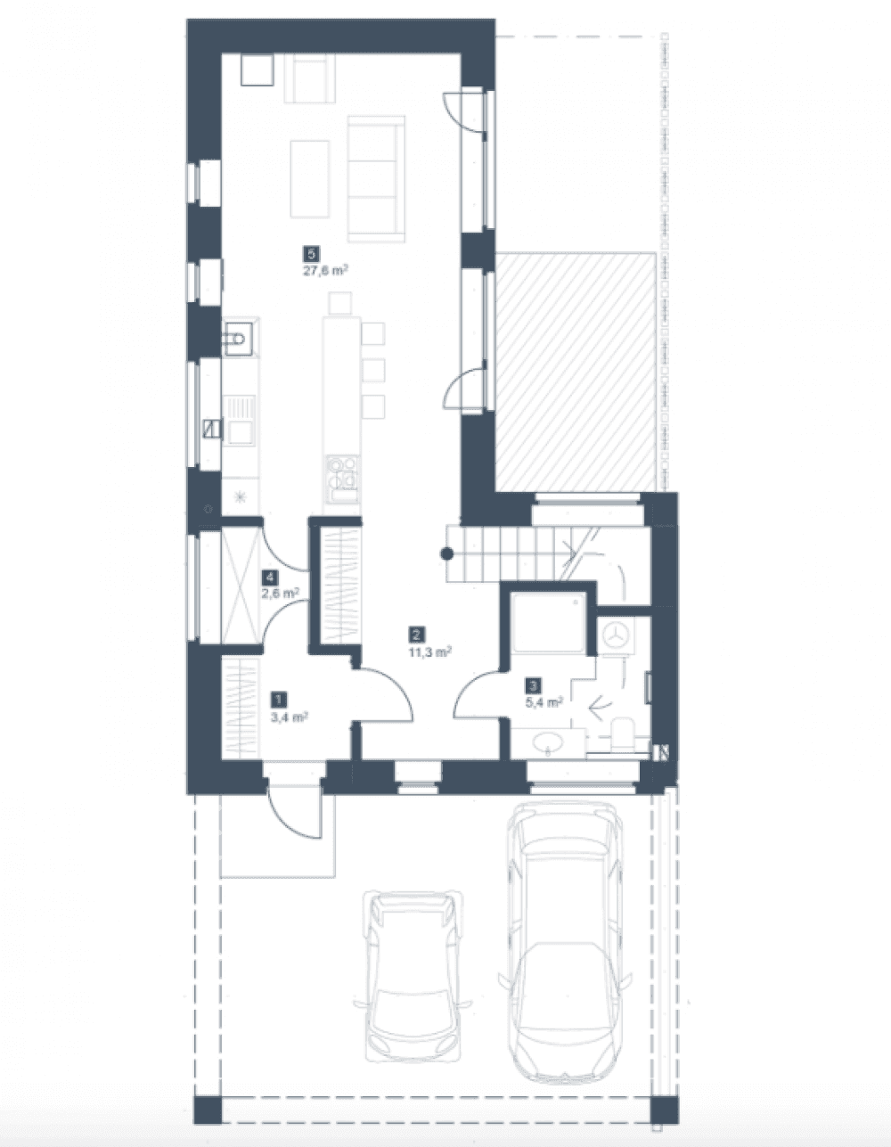 Фото: 1 поверх, гараж