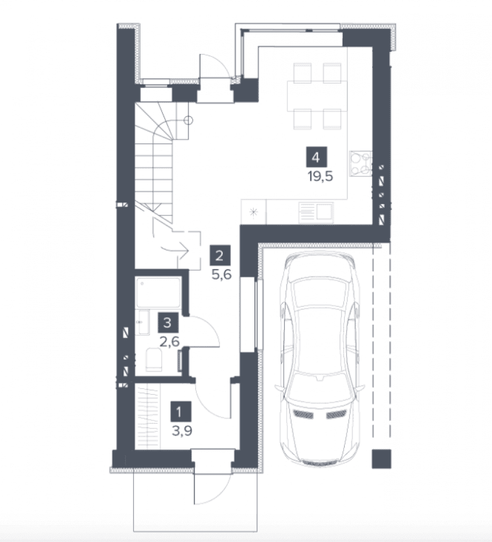 Фото: 1 поверх, гараж