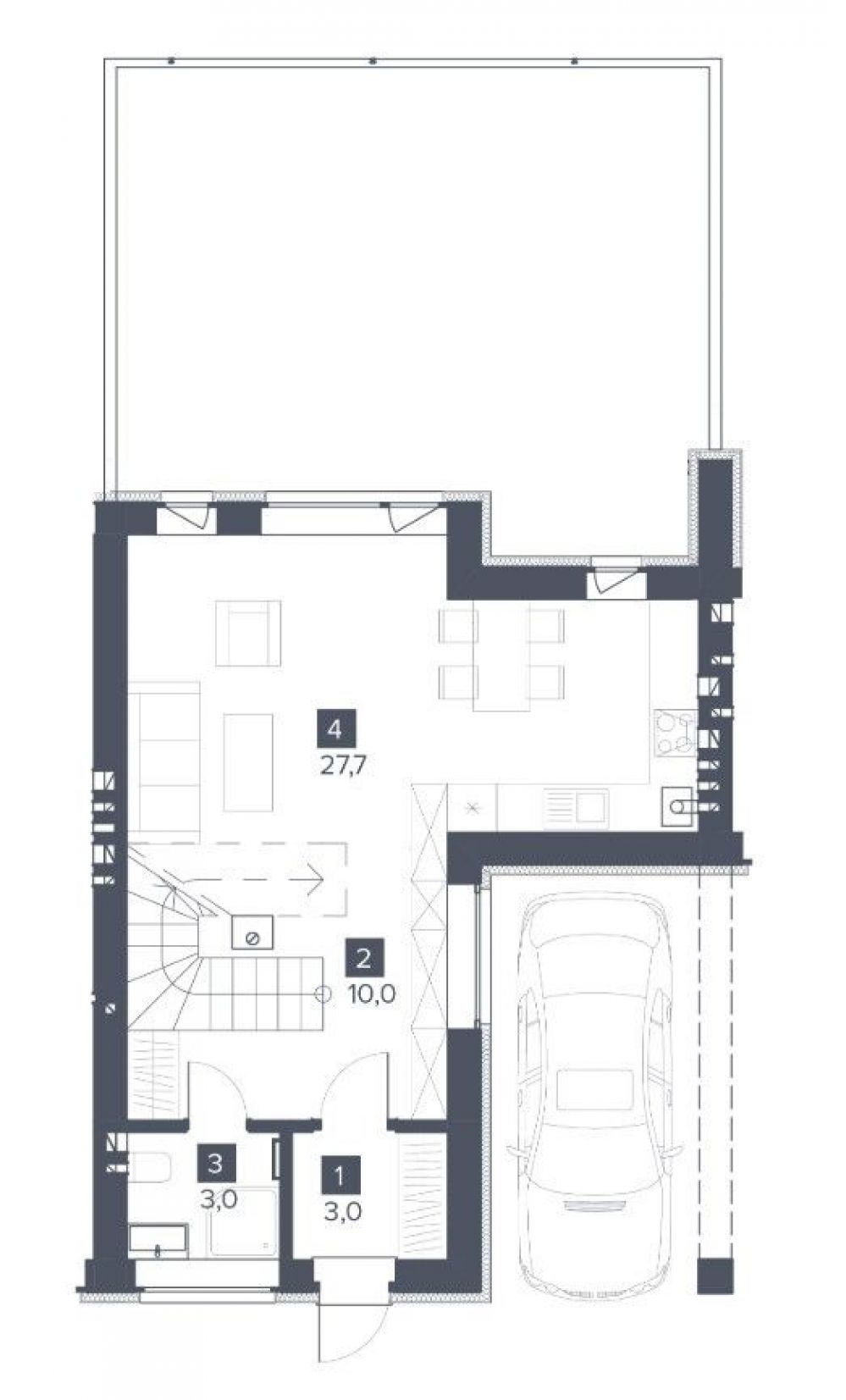 Фото: 1 поверх, гараж