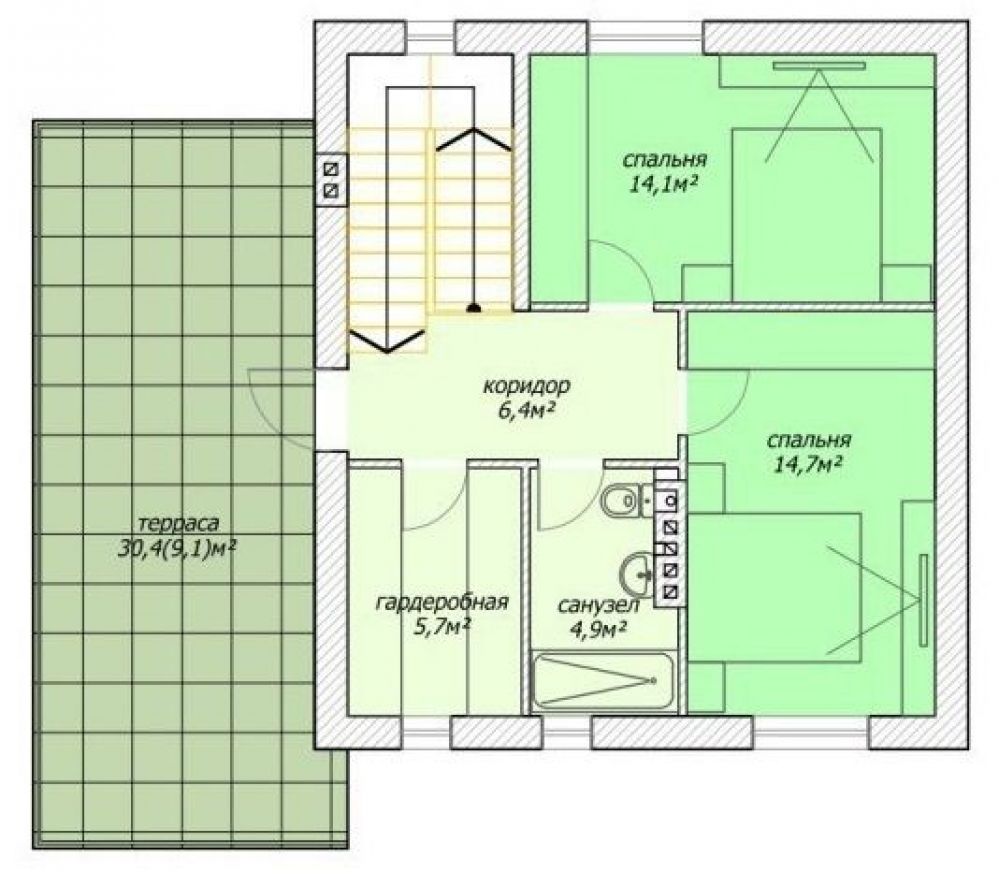 Фото: 2 этаж