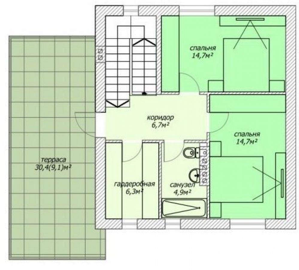 Фото: 2 этаж