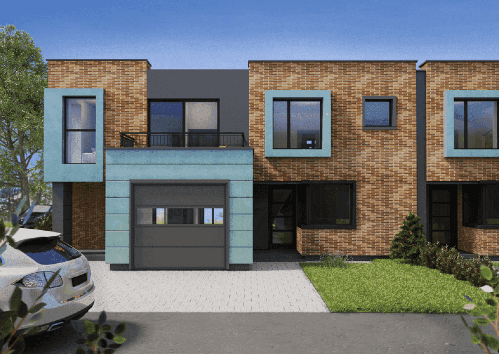 Фото: „Долішній“ таунхауси - Проєкт 2