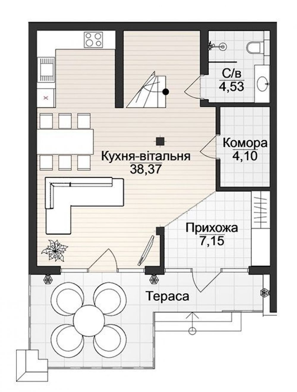 Фото: 1 этаж