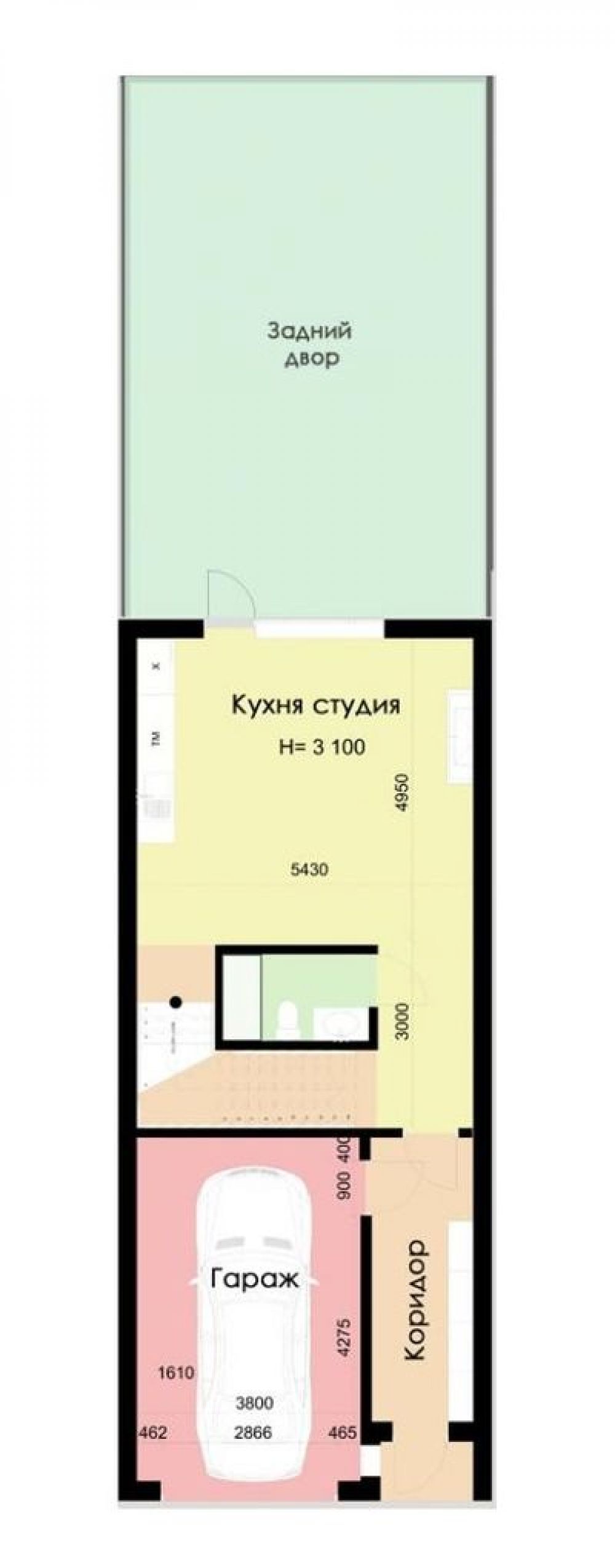 Фото: 1 поверх, гараж