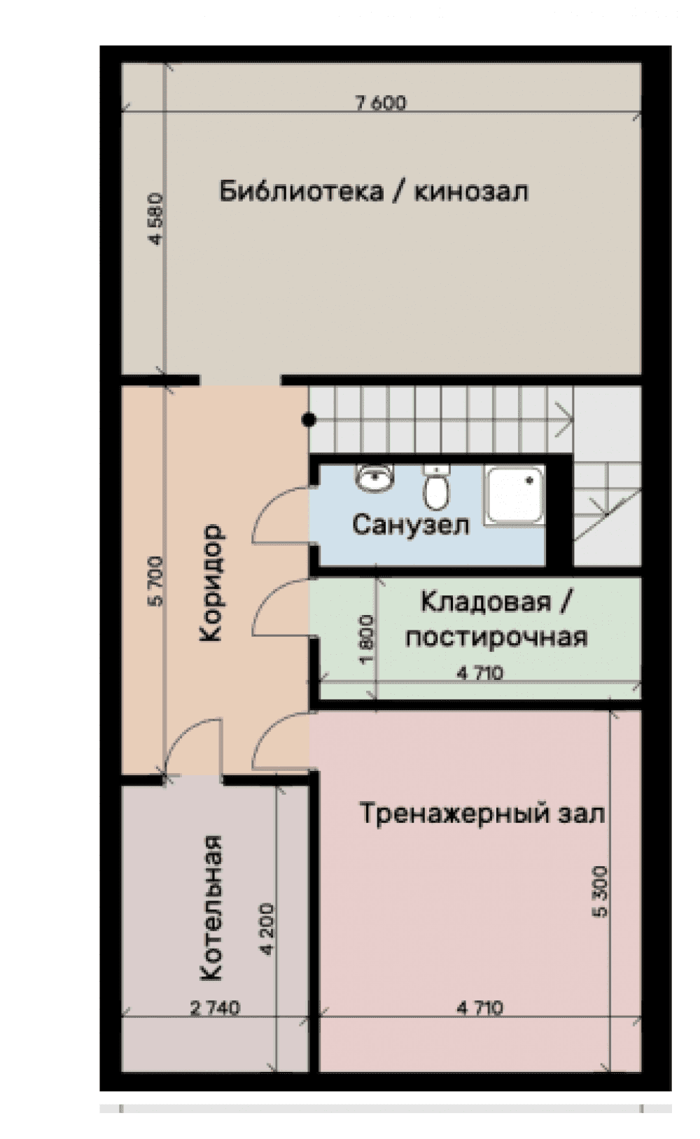 Фото: Цокольний поверх