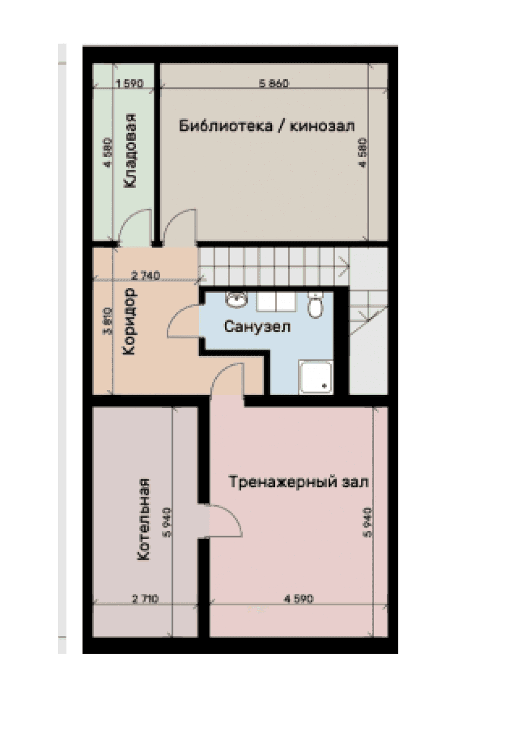 Фото: Цокольний поверх