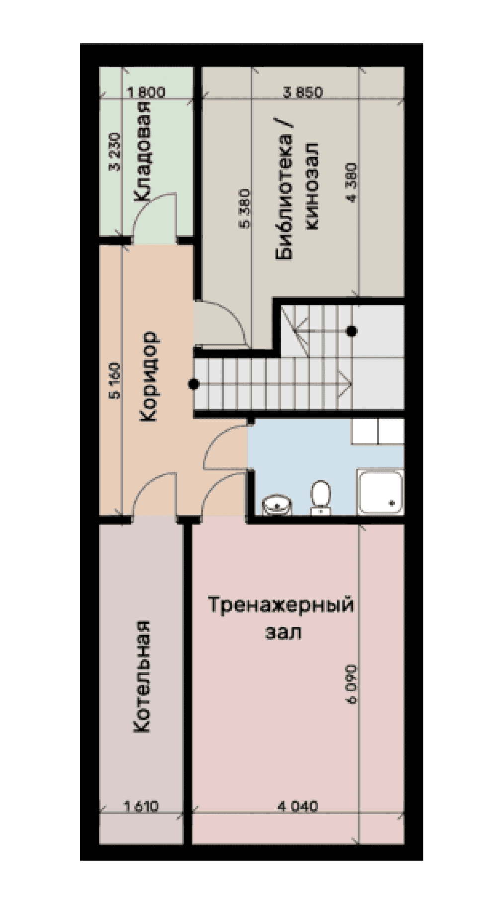 Фото: Цокольний поверх