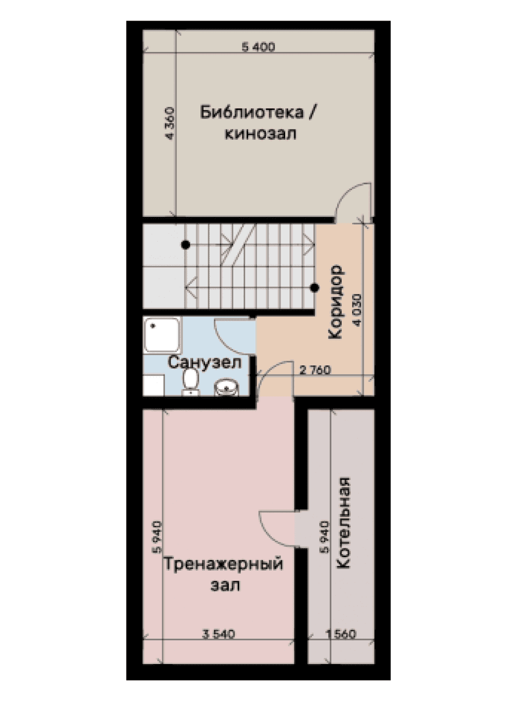 Фото: Цокольний поверх