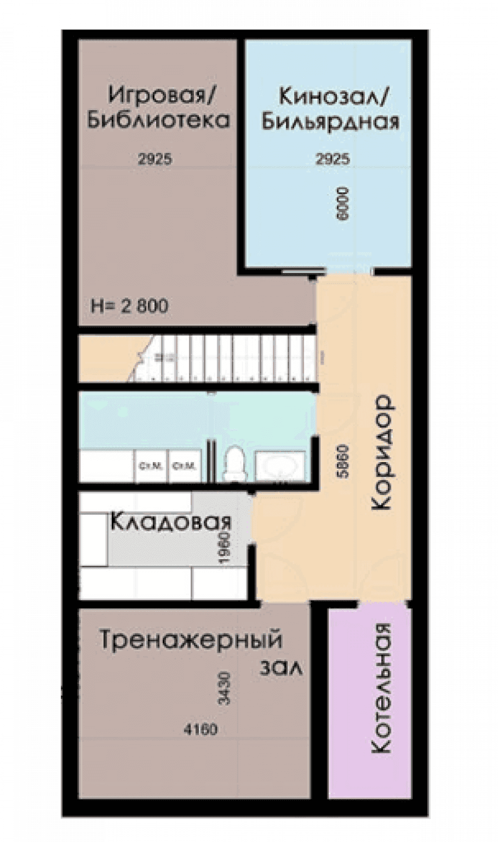 Фото: Цокольний поверх