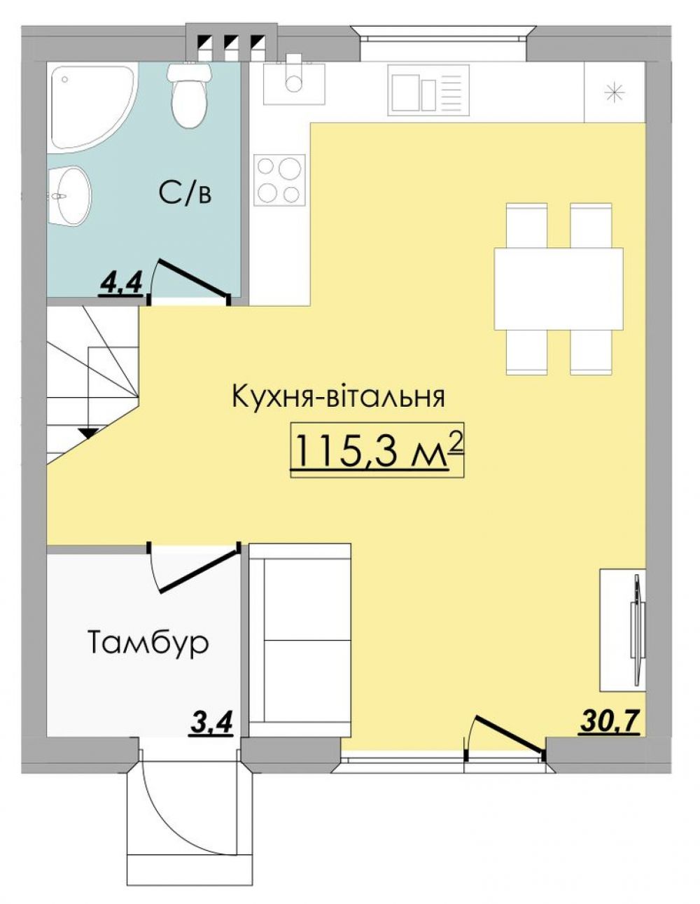 Фото: 1 этаж