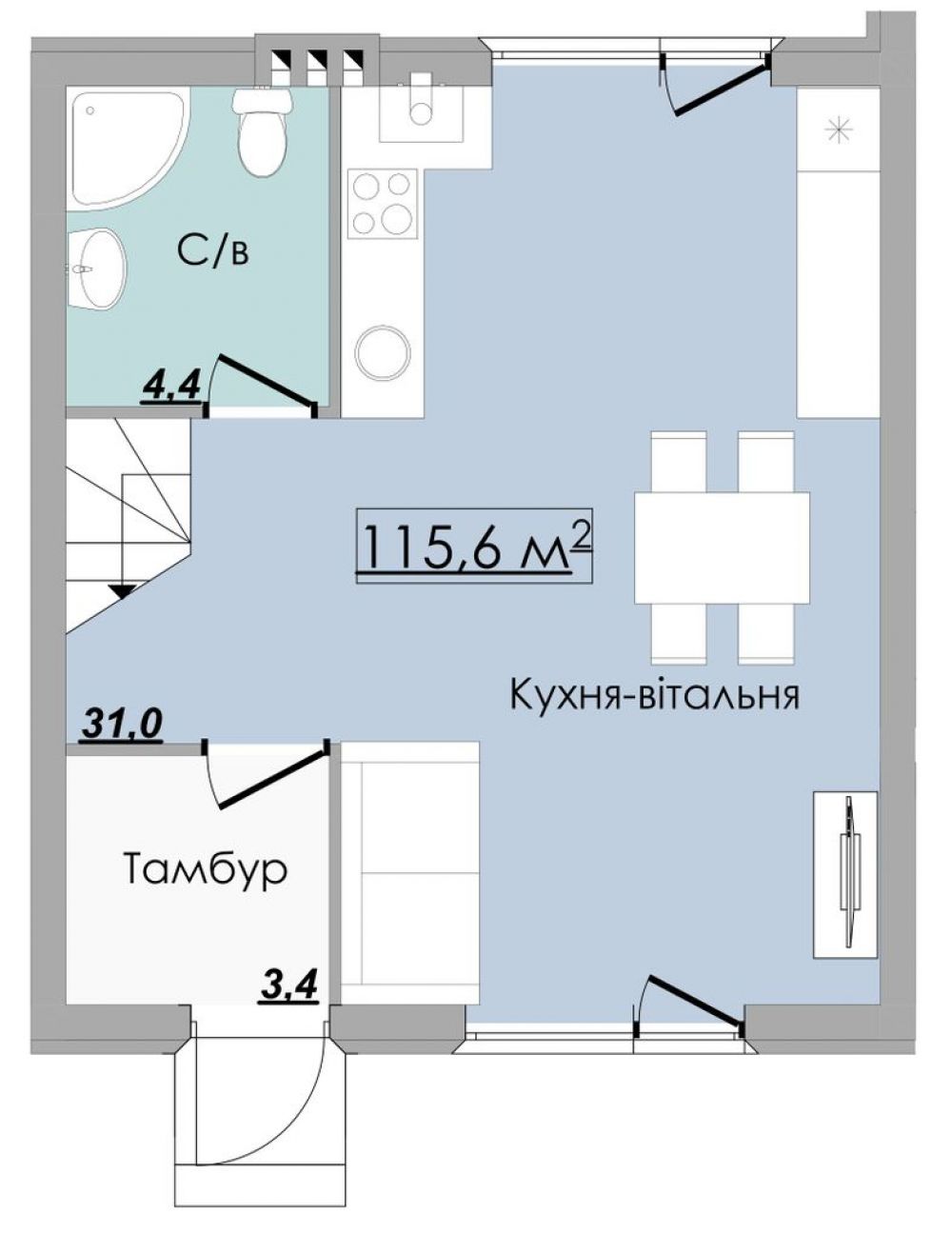 Фото: 1 этаж