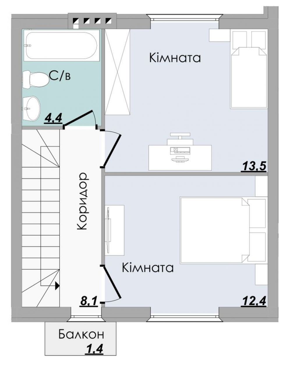 Фото: 2 этаж