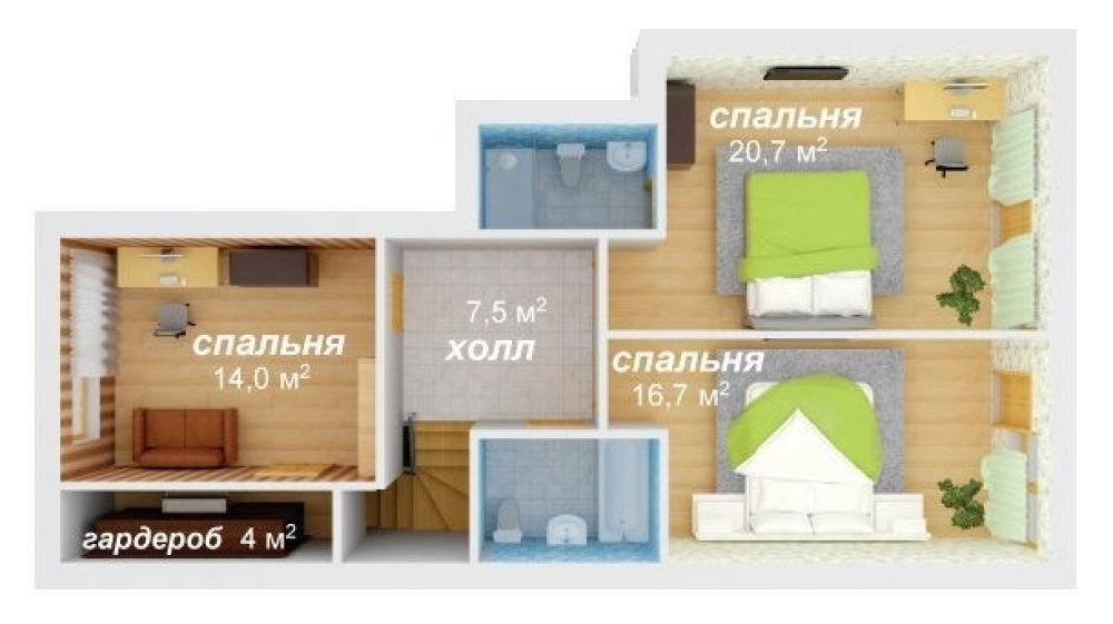 Фото: 2 этаж