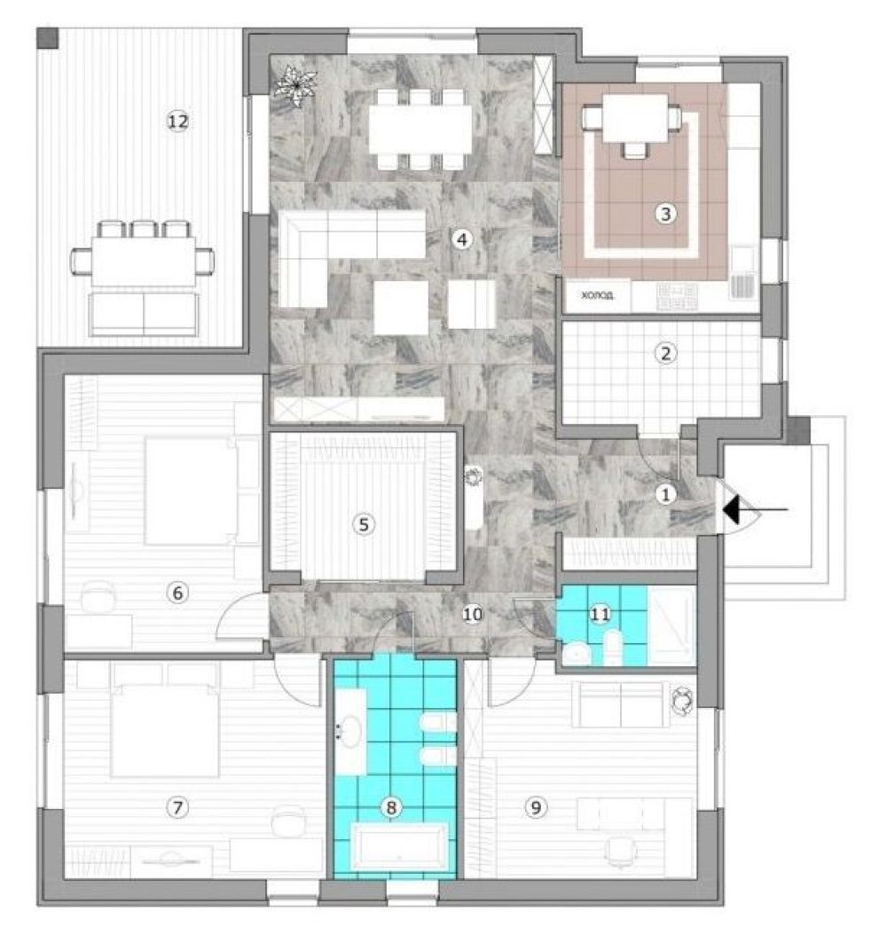 Фото: 1 этаж