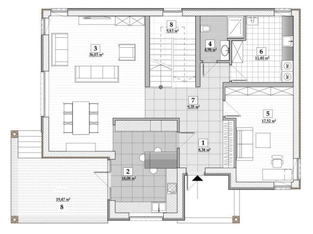 Фото: 1 этаж