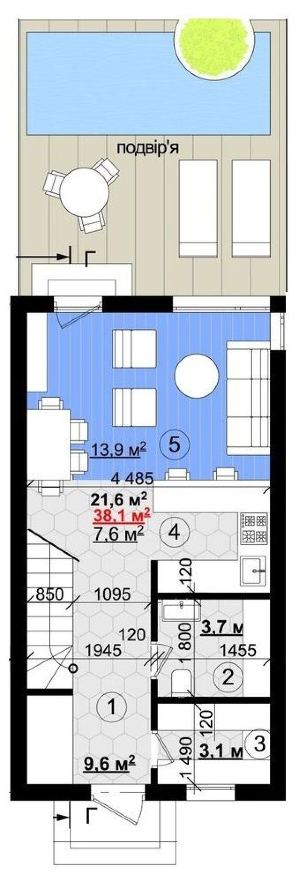 Фото: 1 этаж