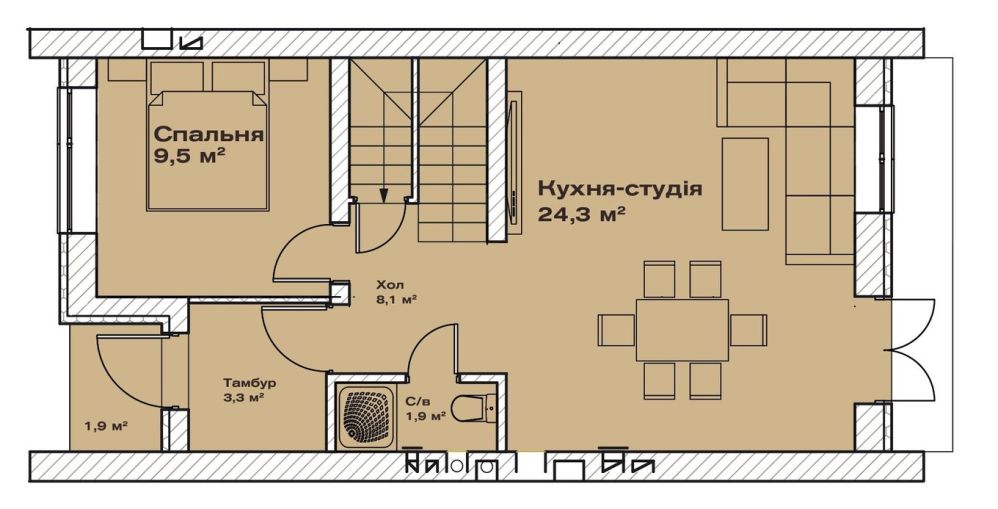 Фото: 1 этаж