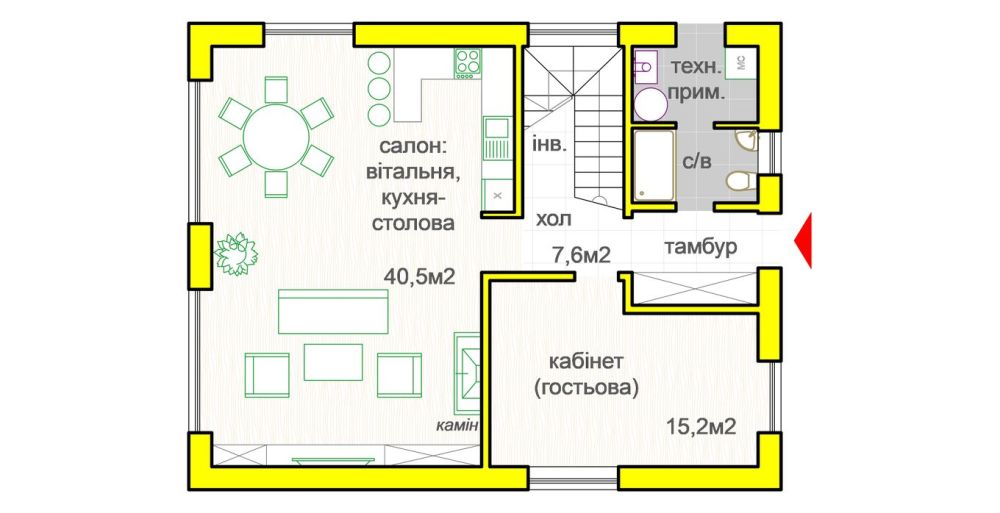 Фото: 1 этаж