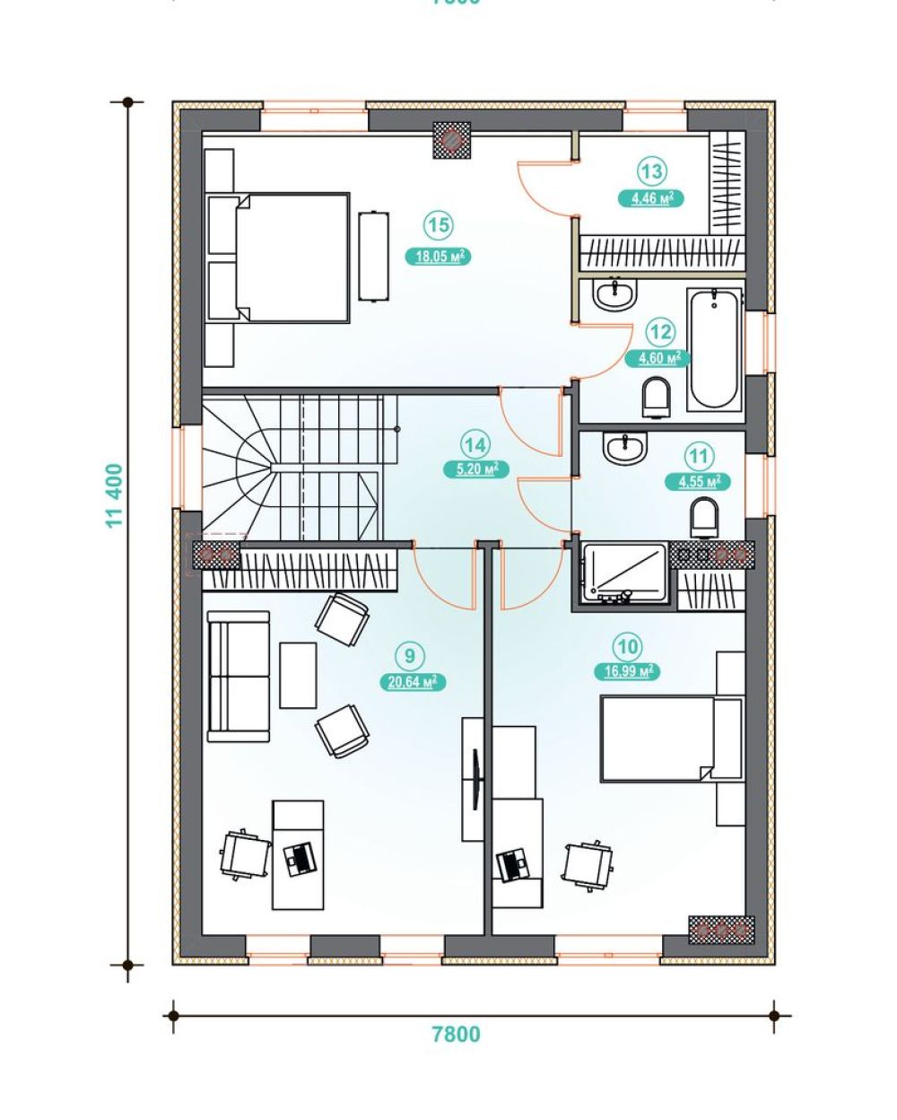 Фото: 2 этаж