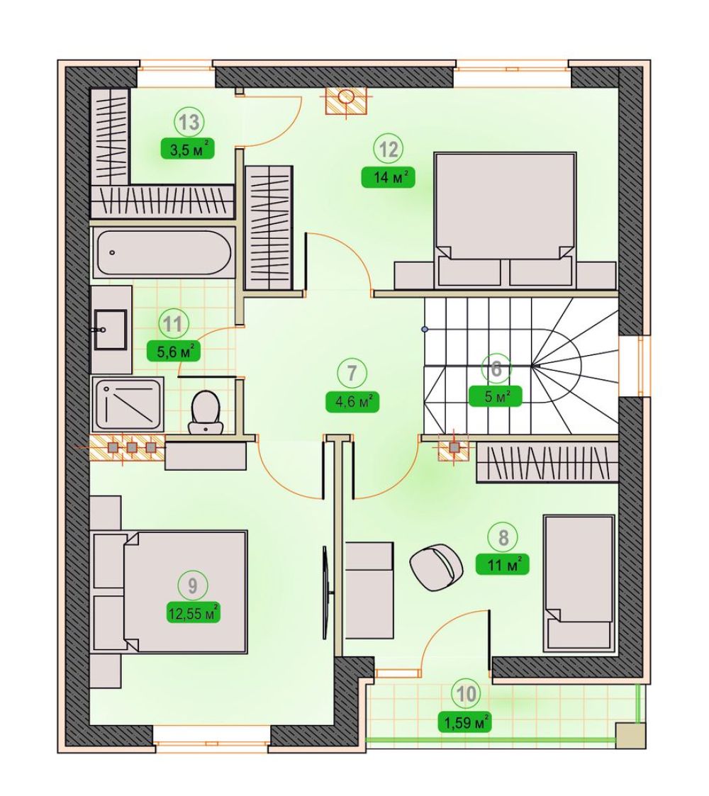 Фото: 2 этаж