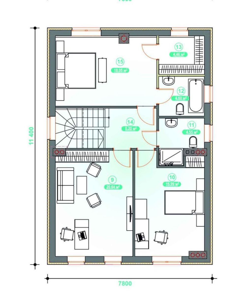 Фото: 2 этаж