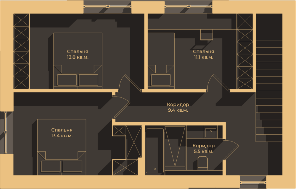 Фото: 2 этаж