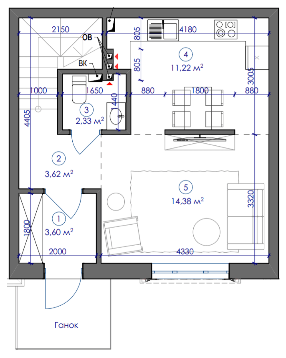 Фото: 1 этаж