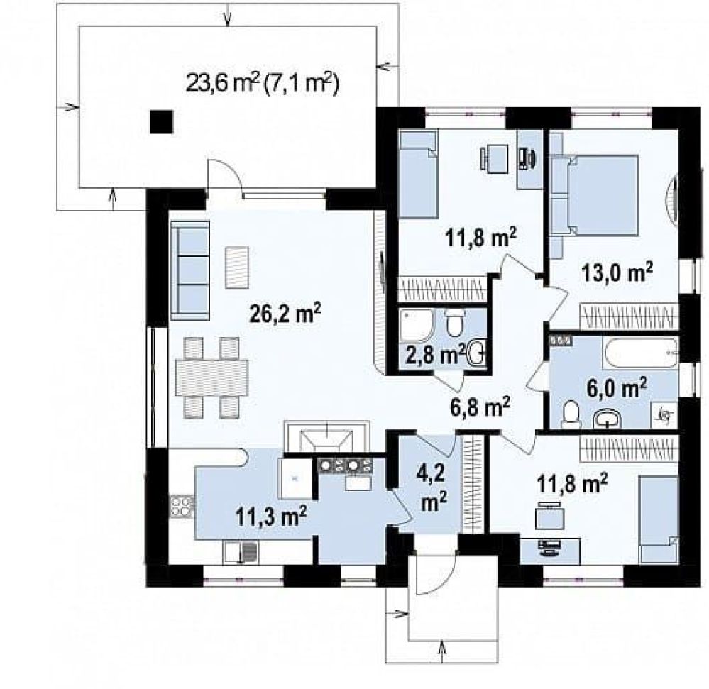 Фото: 1 этаж