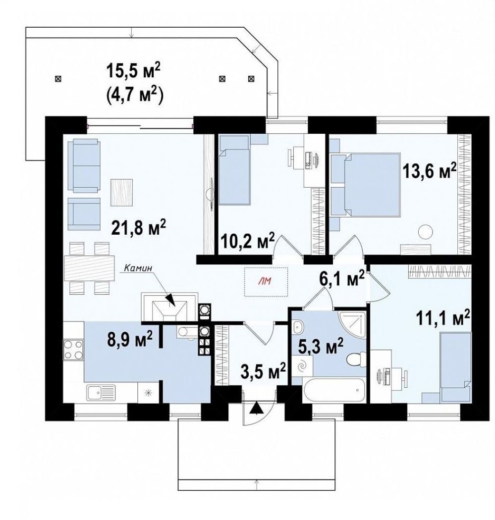 Фото: 1 этаж