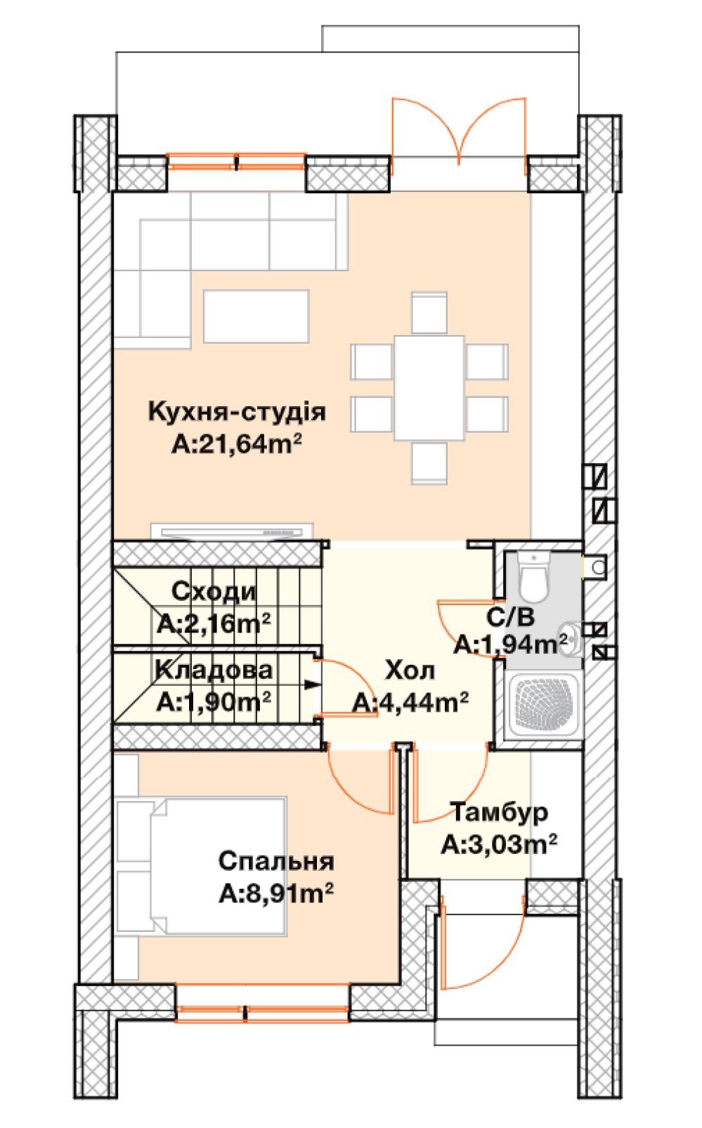 Фото: 1 этаж