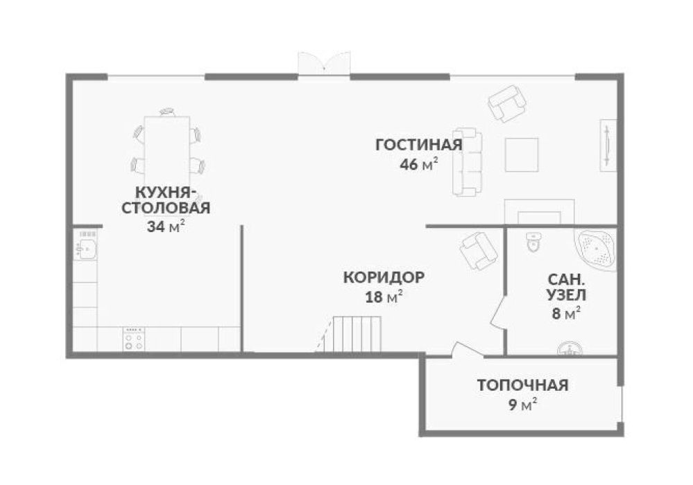 Фото: 1 этаж