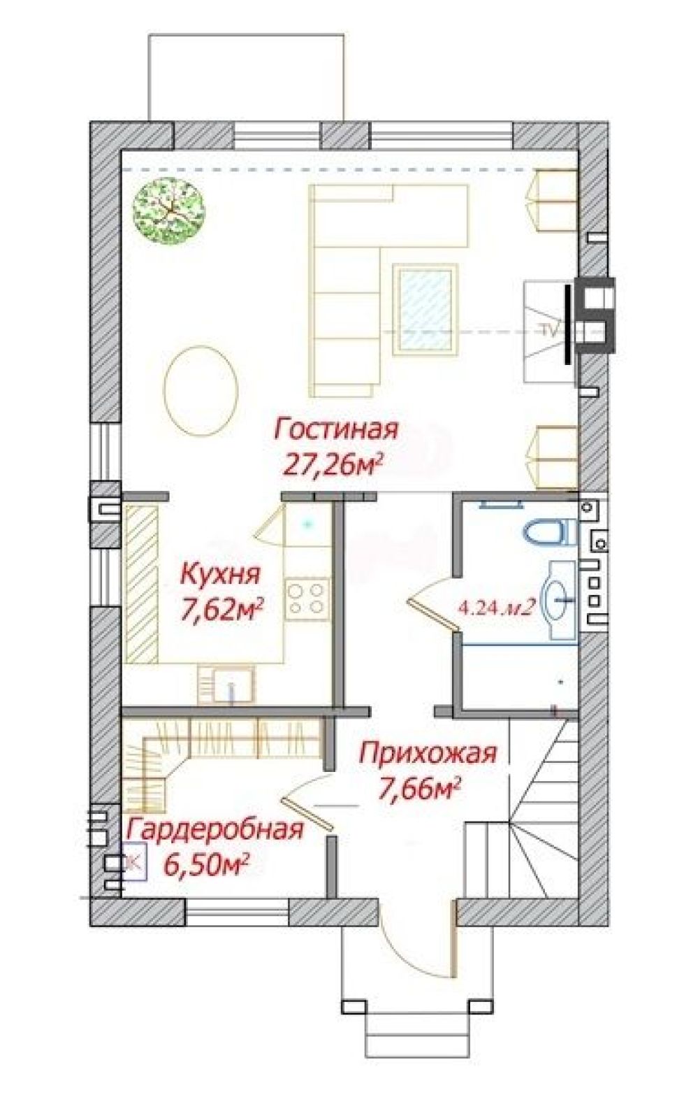 Фото: 1 этаж