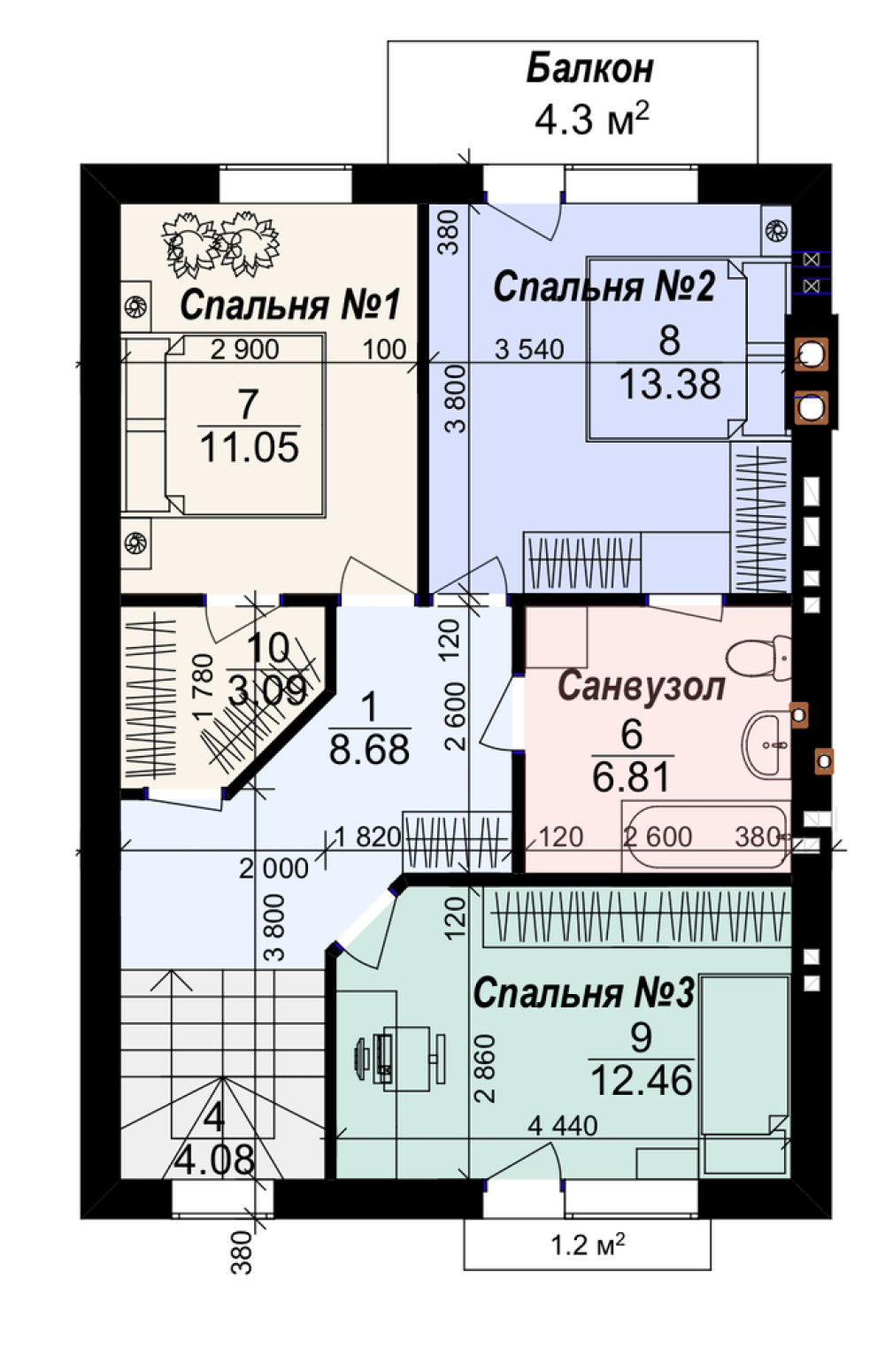 Фото: 2 этаж