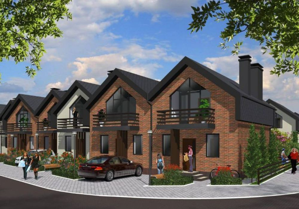 Фото: Modern House таунхауси у Ходосівці - Проєкт 7