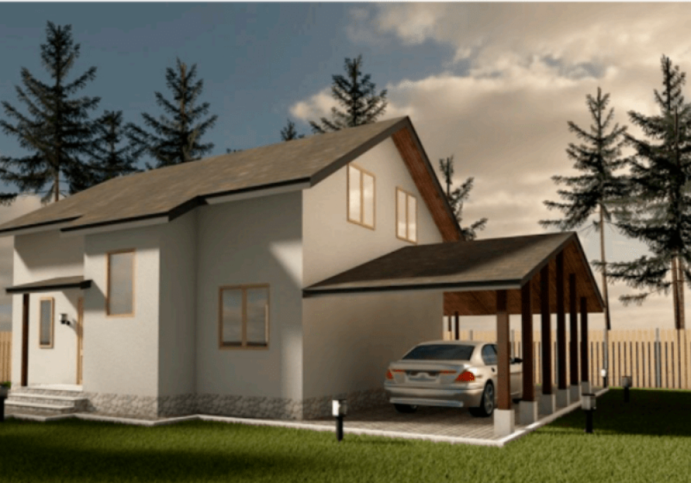 Фото: HAUSPLUSLAND Колонщина КМ - Compact 4-121-140