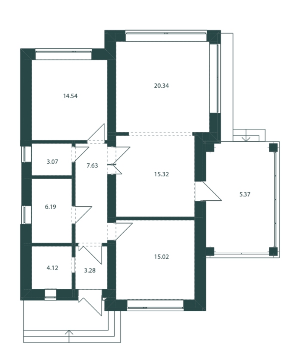 Фото: 1 этаж