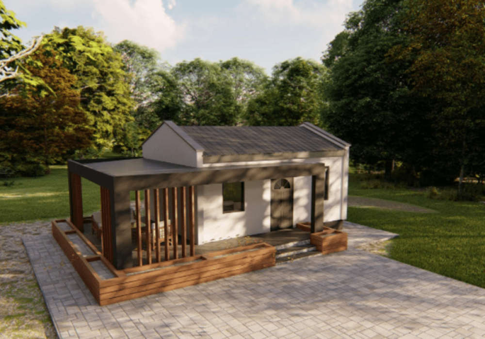 Фото: Hausplusland Дерев'янки КМ - Compact 1-29-55