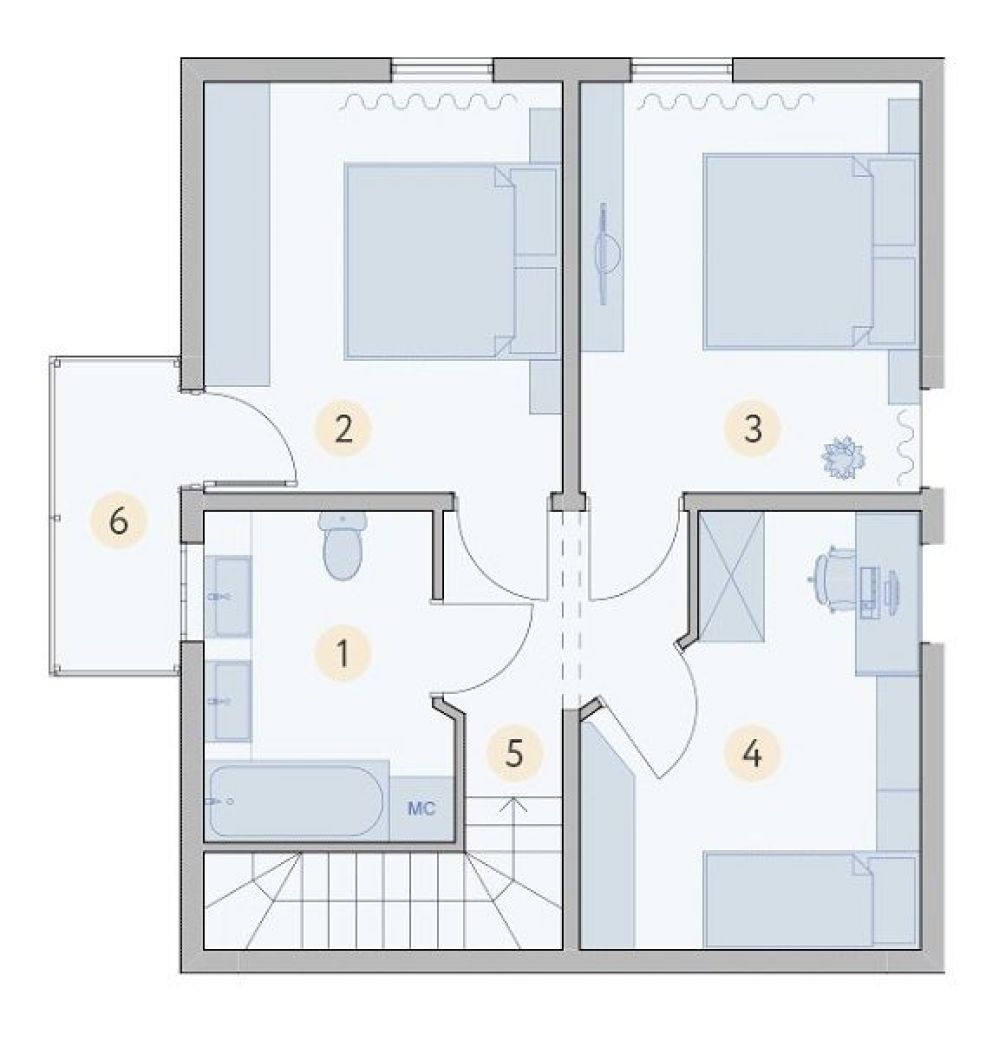 Фото: 2 этаж