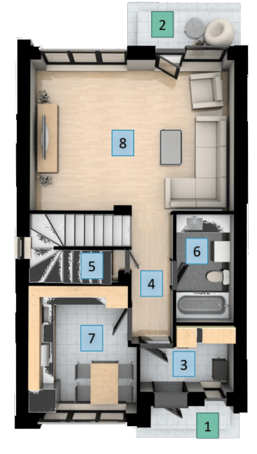 Фото: 1 этаж