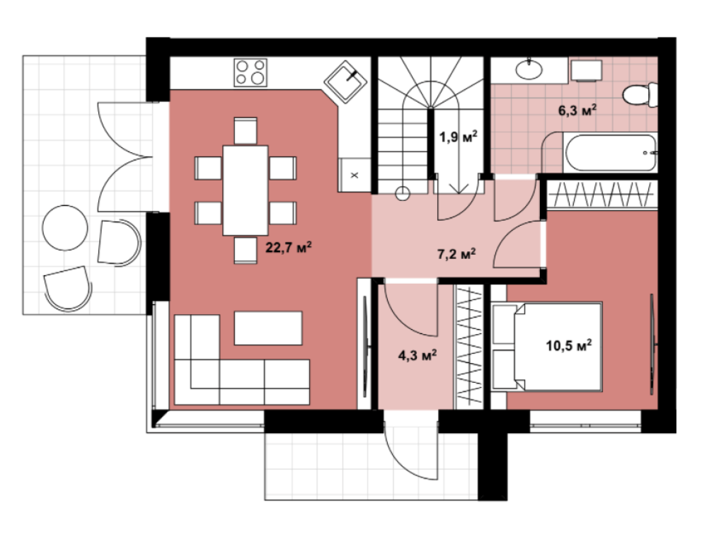 Фото: 1 этаж