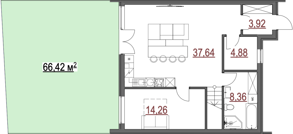 Фото: 1 этаж