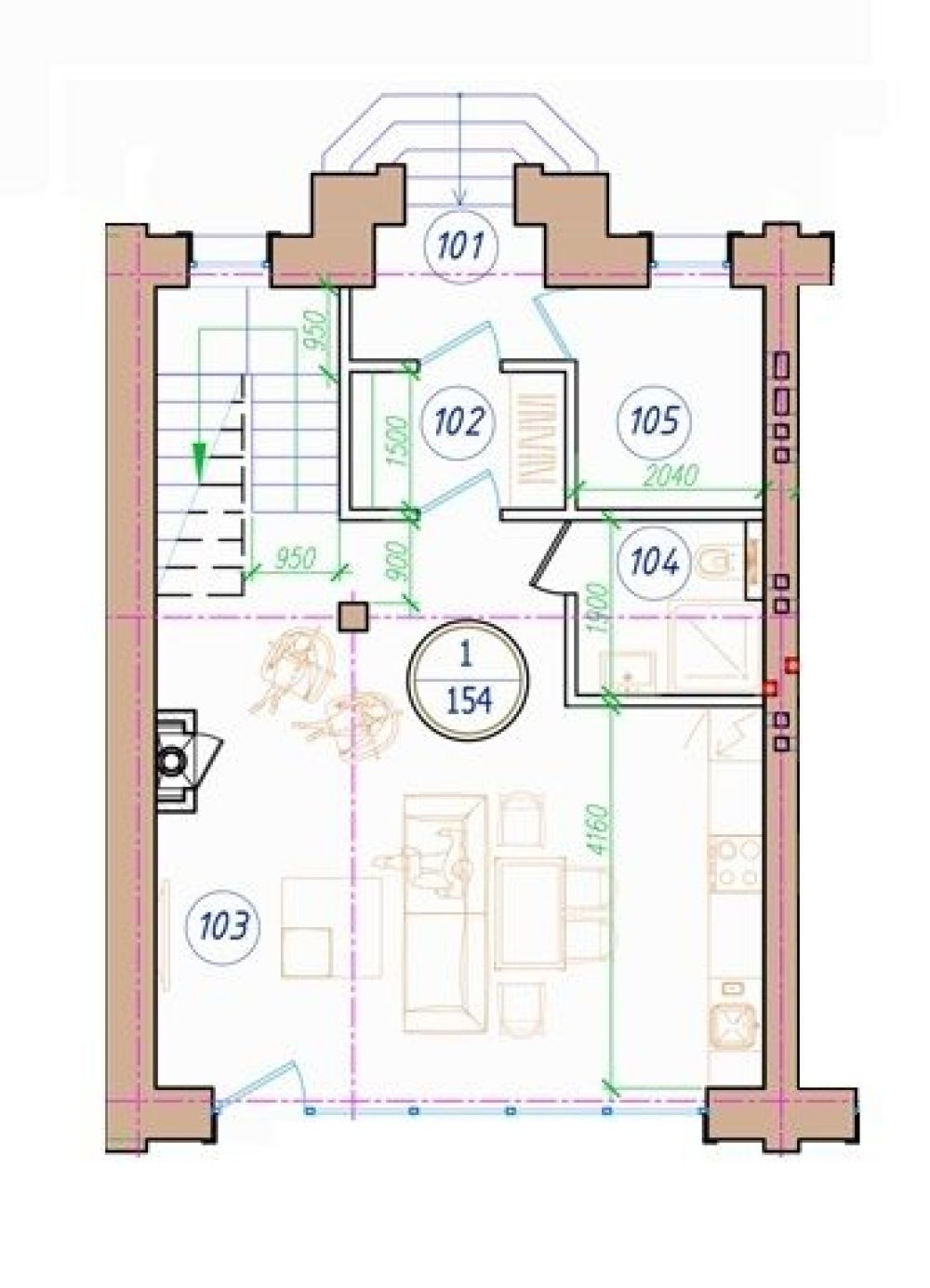 Фото: 1 этаж