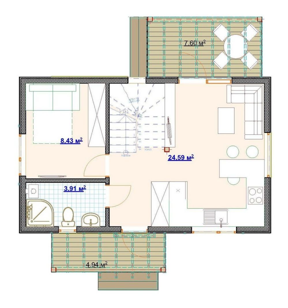 Фото: 1 этаж