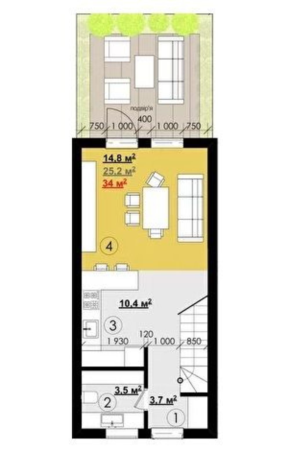 Фото: 1 этаж