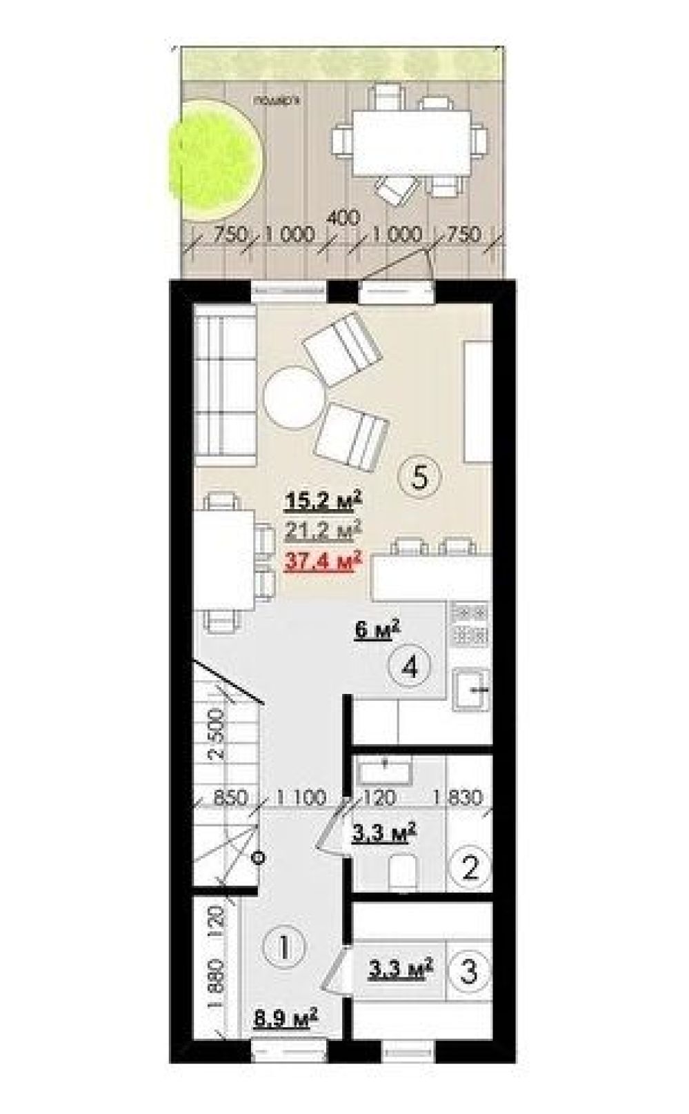 Фото: 1 этаж