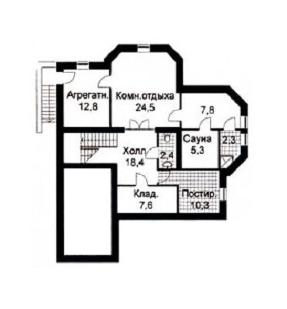 Фото: Цокольний поверх